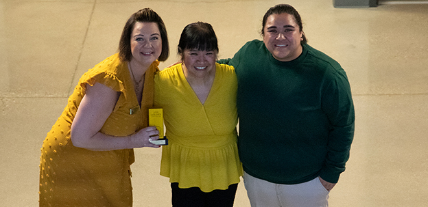 2026 Staff of the Year Golden Brick Award winner